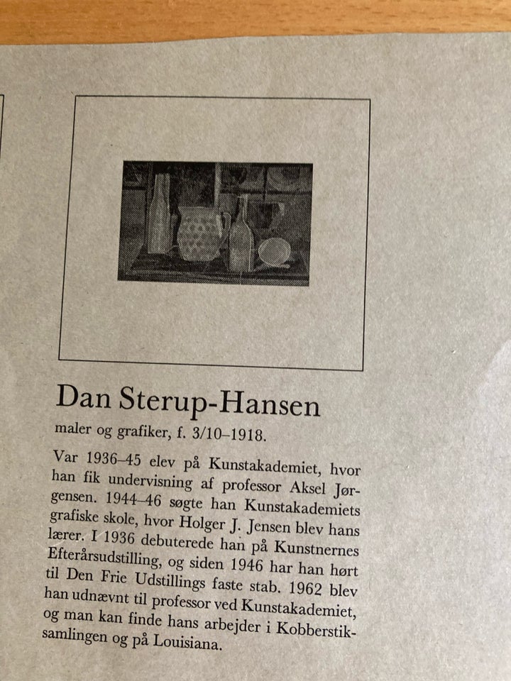 Farvetryk, Dan Sterup Hansen,