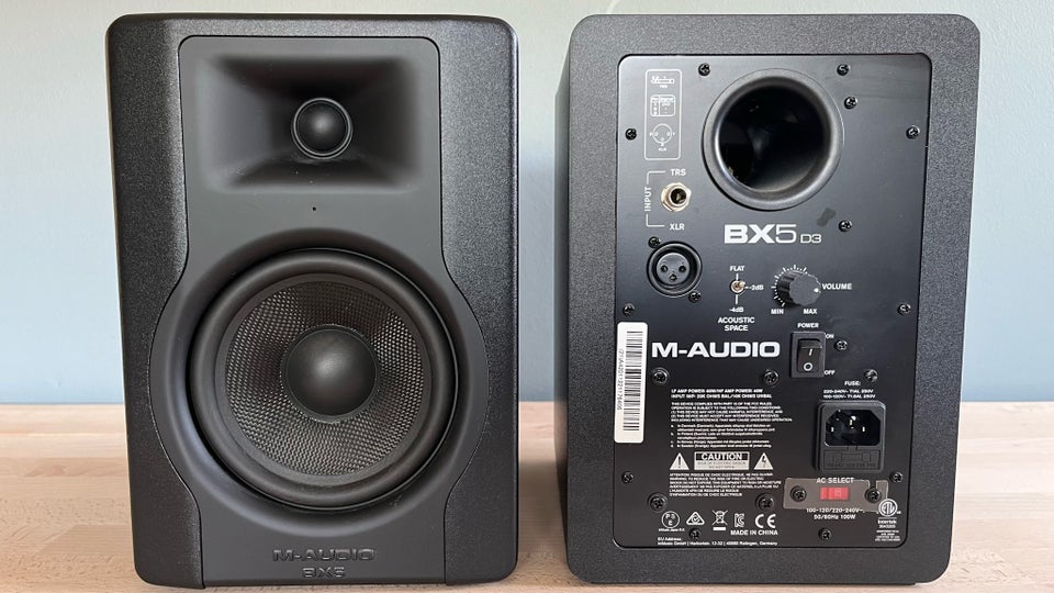 Studiomonitorer M-Audio BX5 D3