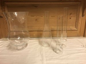 Glas petroliumslampe glas