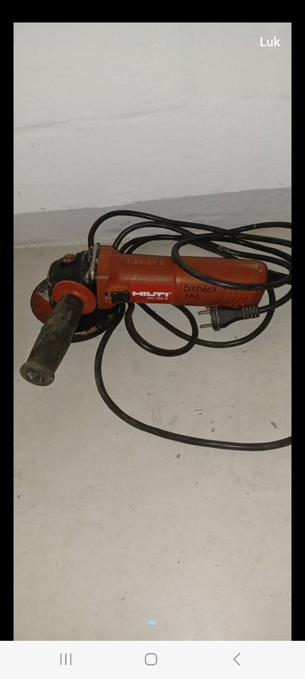 Vinkelsliber Hilti