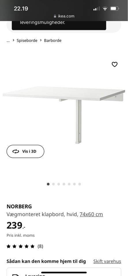 Skrivebord, Ikea