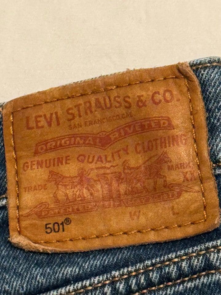 Jeans, Levis 501 str. 32.28, str. 32