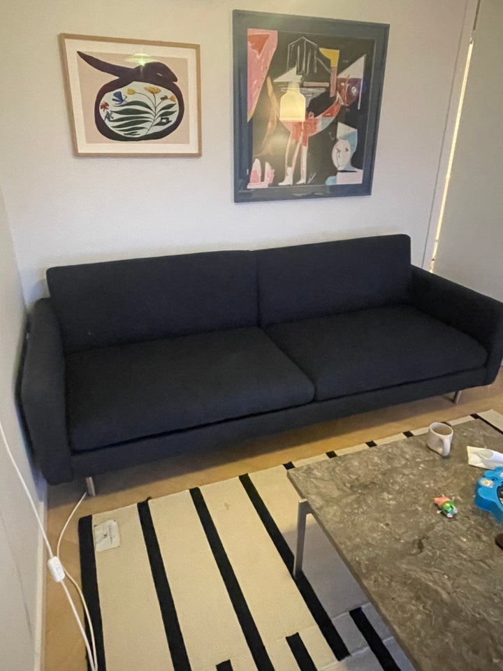 Sofa, uld, 3 pers.