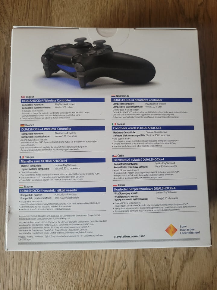 Controller, Playstation 4, Sony