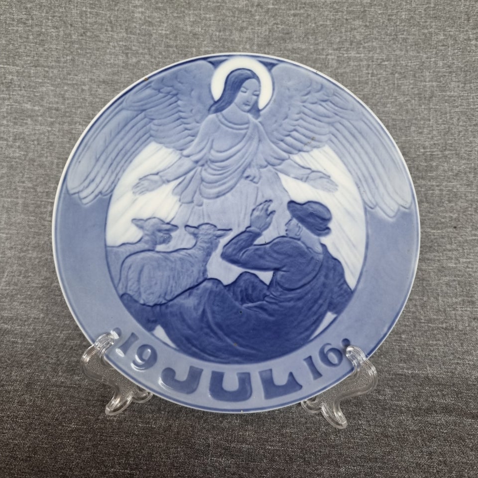 Porcelæn Kgl juleplatter BG