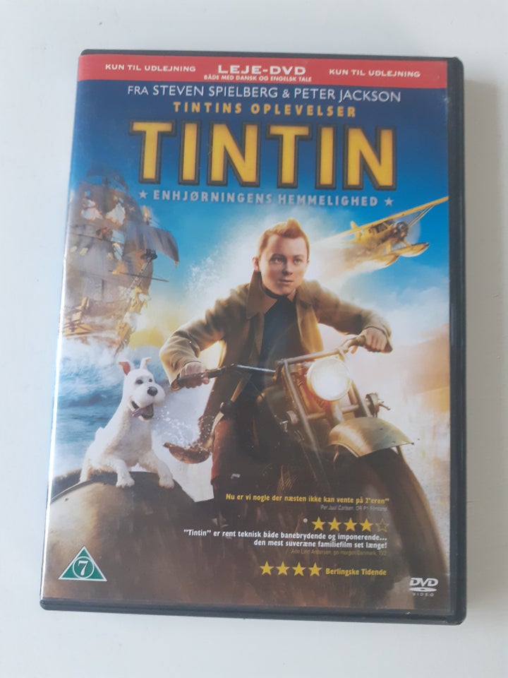 Tintin, Enhjørningens