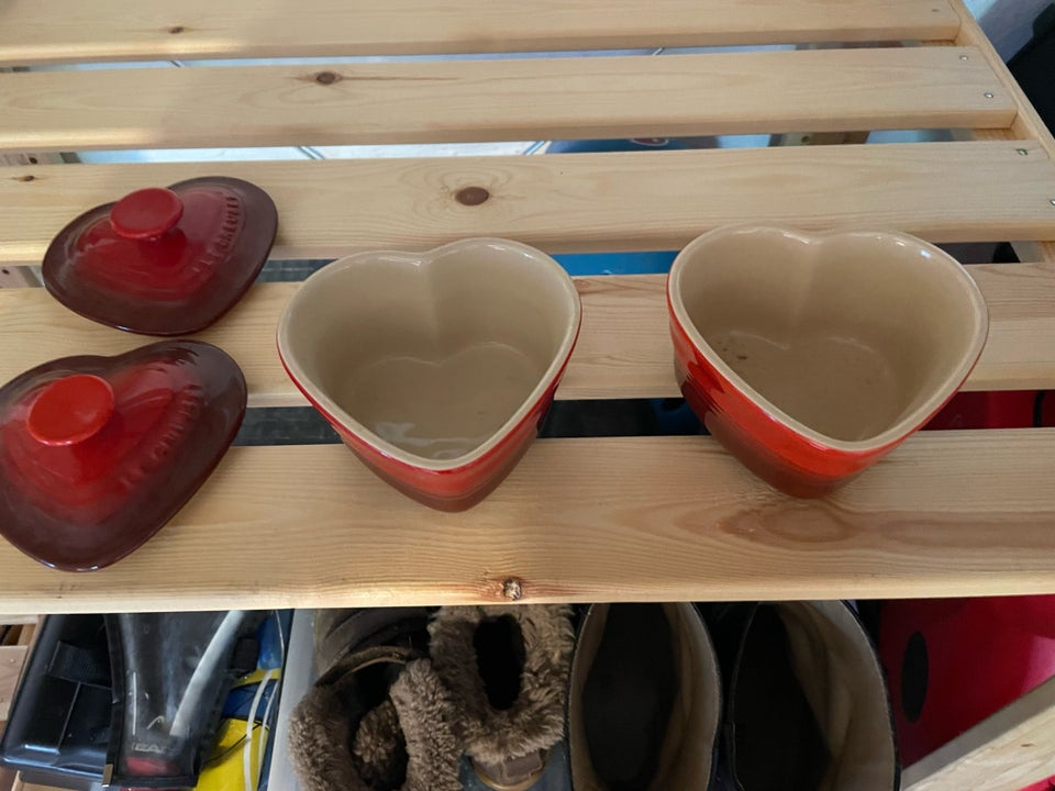 Keramik Hjertefade Le creuset