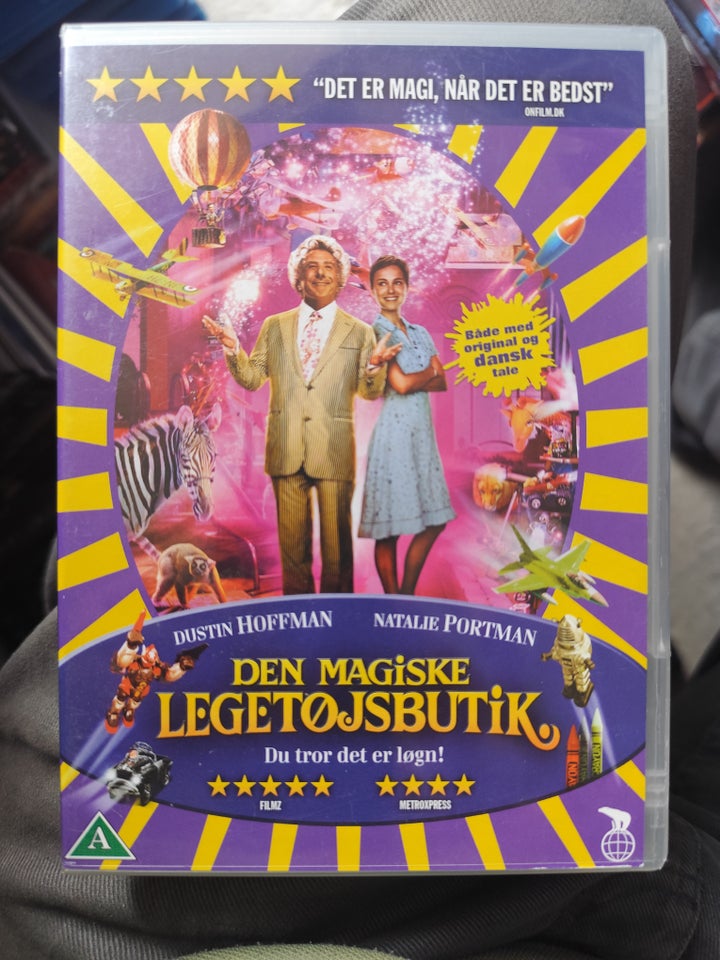 Den magiske legetøjsbutik, DVD,