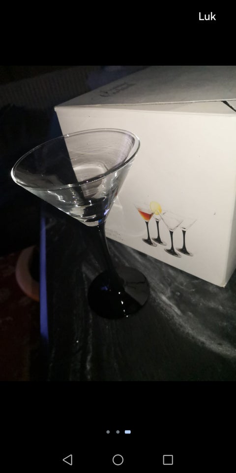Glas 4 nye cocktail glas Fransk