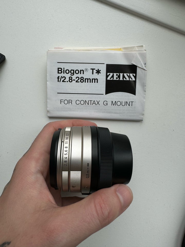 Contax, Carl Zeiss Biogon T 28mm