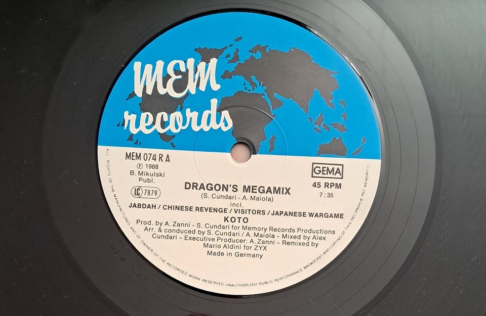 Maxi-single 12" Koto Dragon's