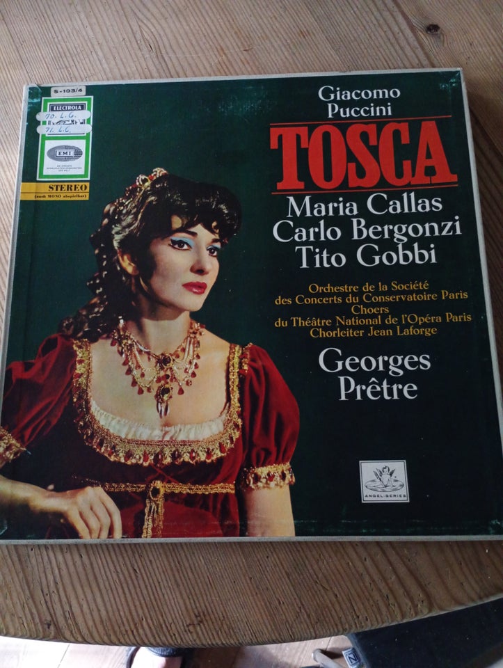 LP, Solgt, Tosca Maria Callas