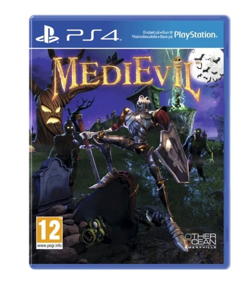 Medievil, PS4, action