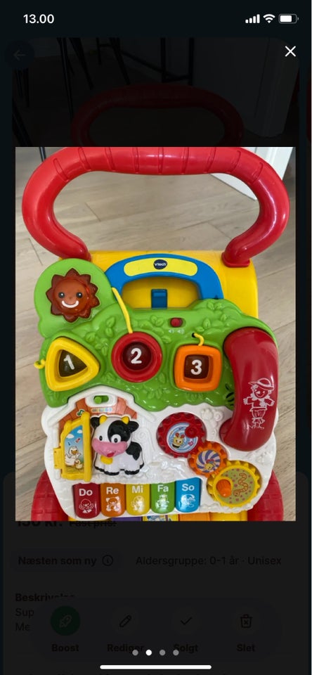 Vtech Gåvogn med lyde og lys, Vtech,