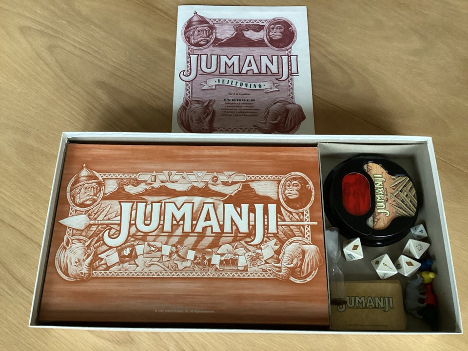 Jumanji, Familiespil, brætspil