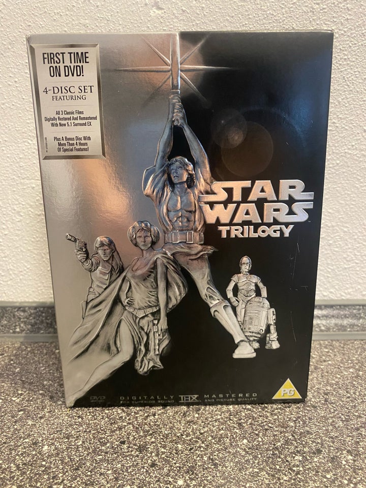 Star wars triologi, DVD, science