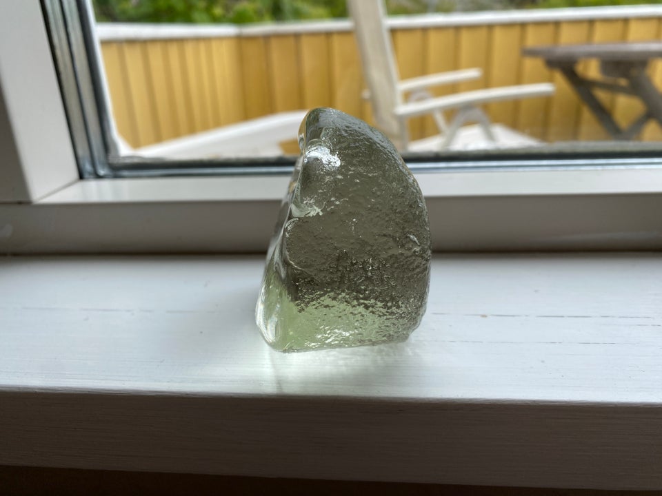 Glasfigur ugle svensk