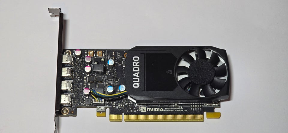 Quadro P600 Nvidia 2 GB RAM