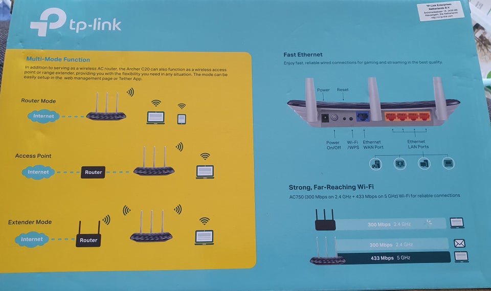 Router, Tp link , Perfekt