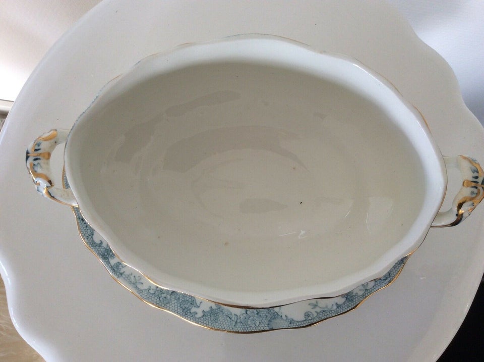 Porcelæn Smuk antik sauceterrin