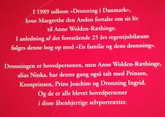 En familie og dens Dronning, Anne