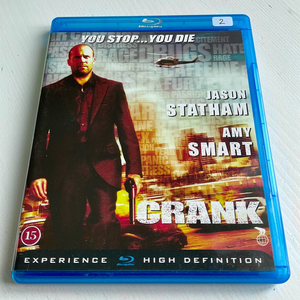 Crank Blu-ray action