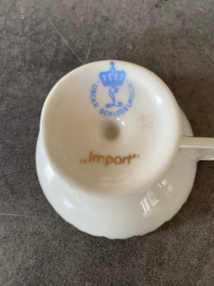 Porcelæn, Kaffestel, Oscar