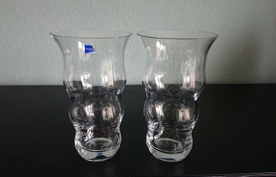 Vase Glasvase Lyngby glas