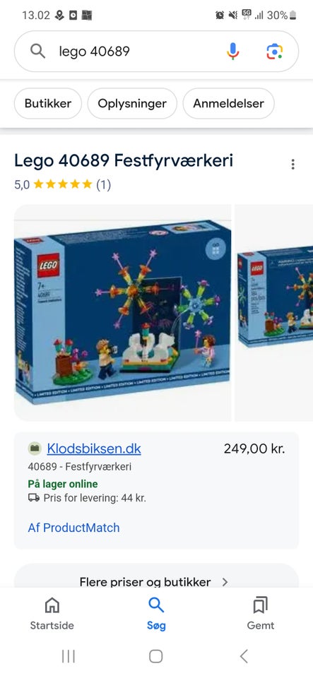 Lego blandet