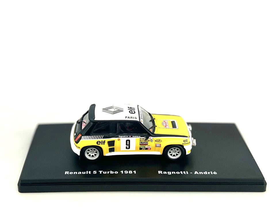 Modelbil, Renault R5 Turbo 1981,