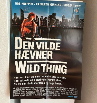 Filmplakat Den vilde hævner b: 62