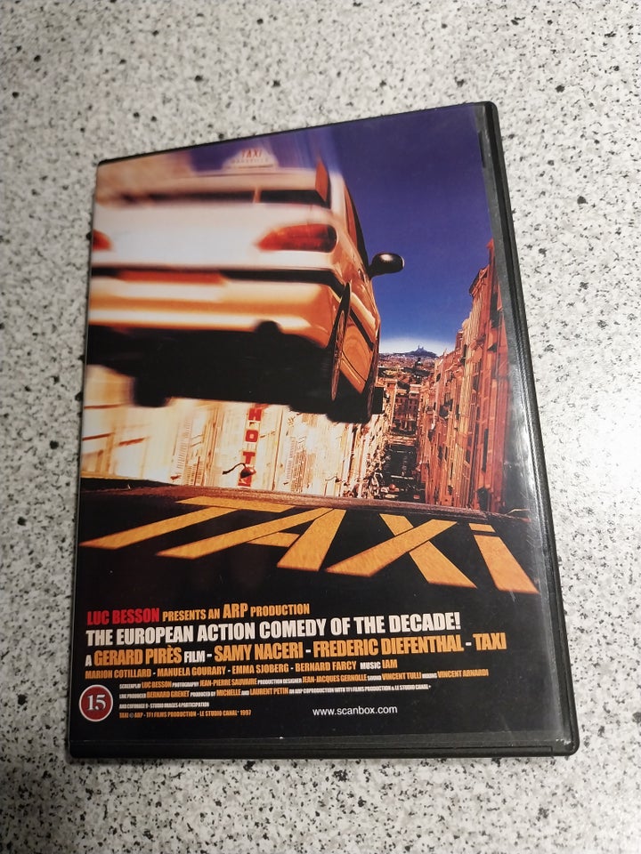 TAXI instruktør Luc Besson DVD