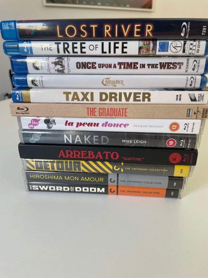 Criterion BFI og andre blurays