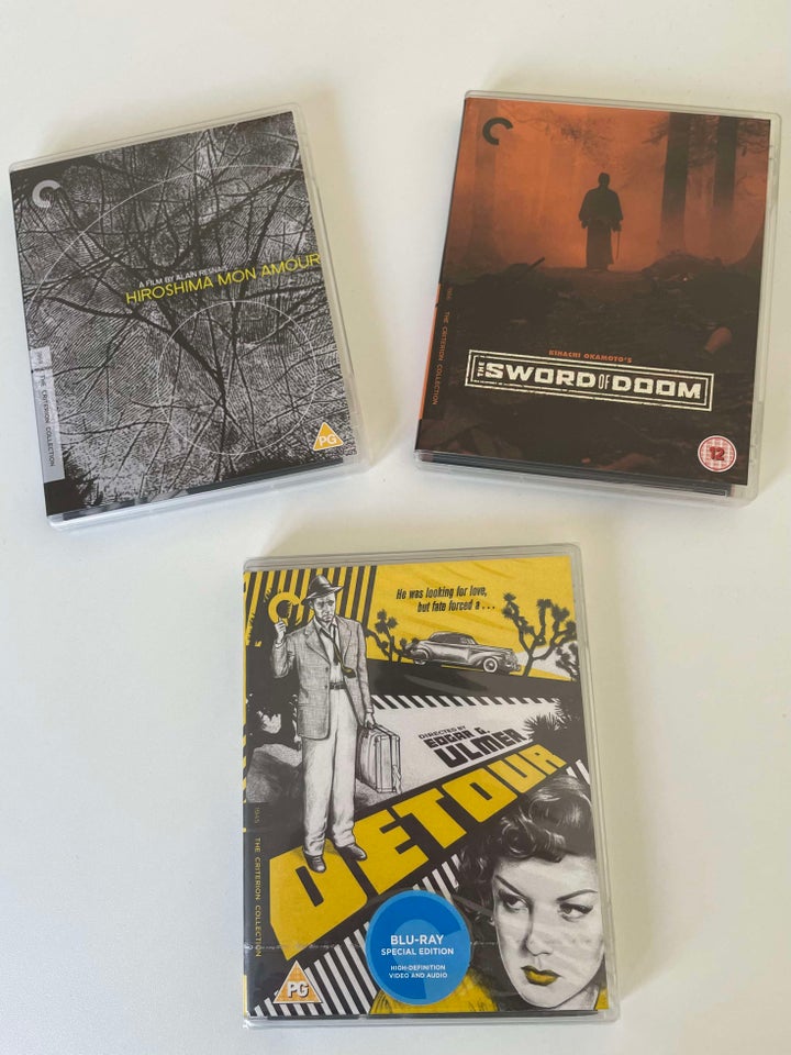 Criterion BFI og andre blurays