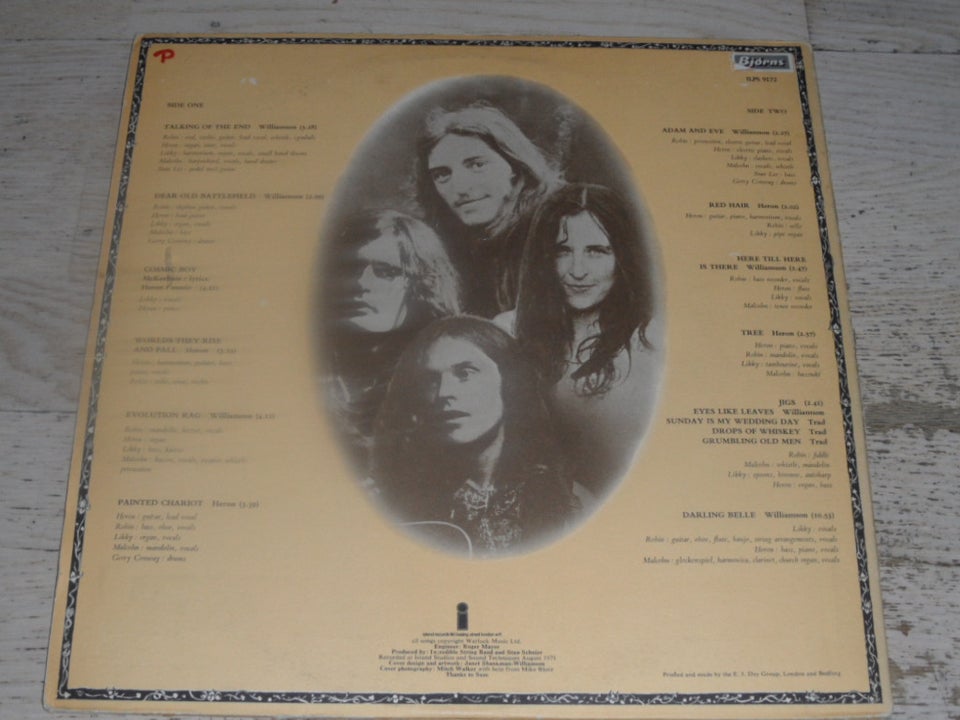 LP, THE INCREDIBLE STRING BAND,