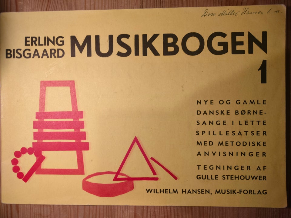 Nodehæfte, Musikbogen 1