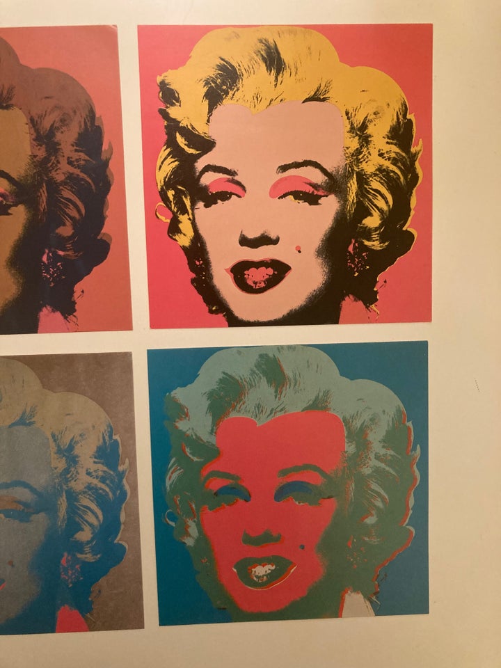 Tryk Andy Warhol motiv: Marilyn