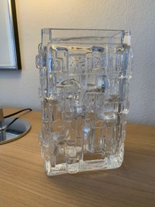 Glas Vase Josef Schott