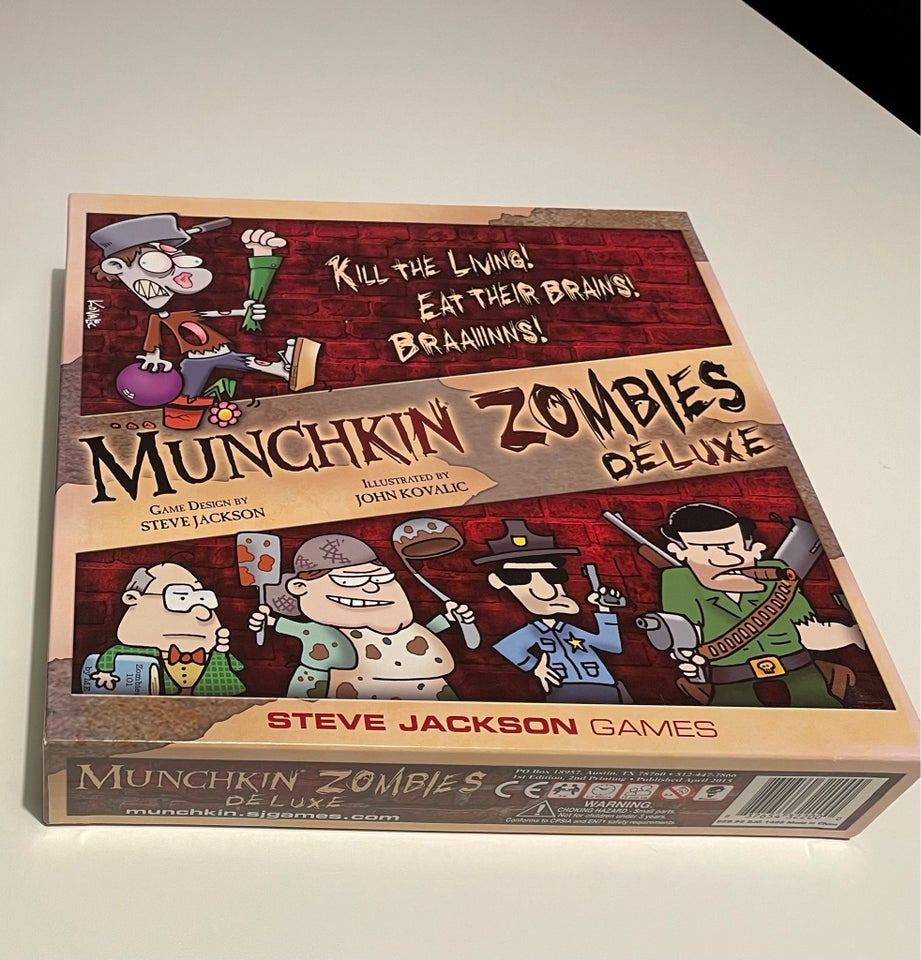 Munchkin Zombies de luxe , kortspil