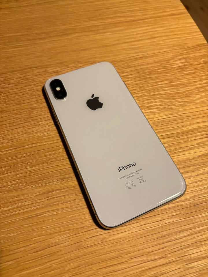 iPhone X, 64 GB, hvid