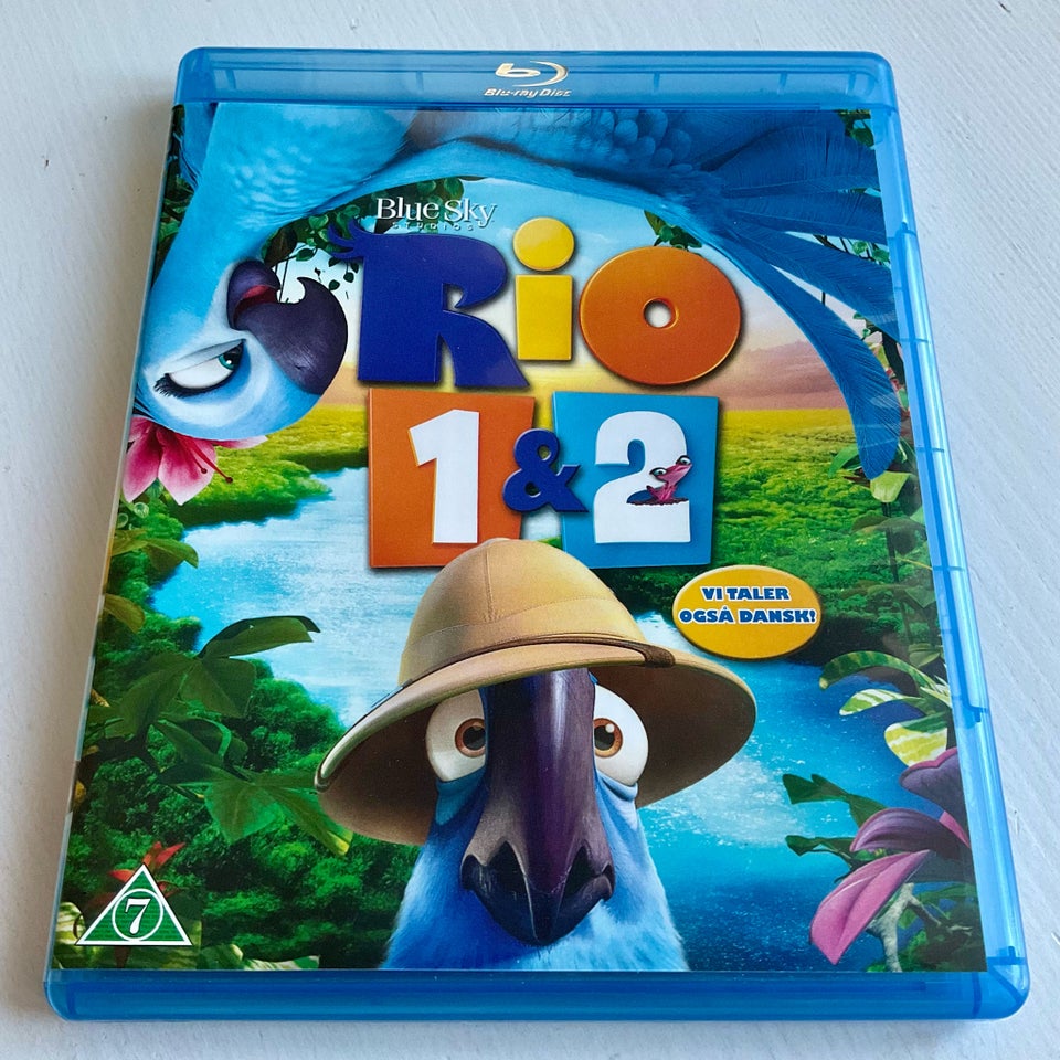 Rio 1  2  Blu-ray animation