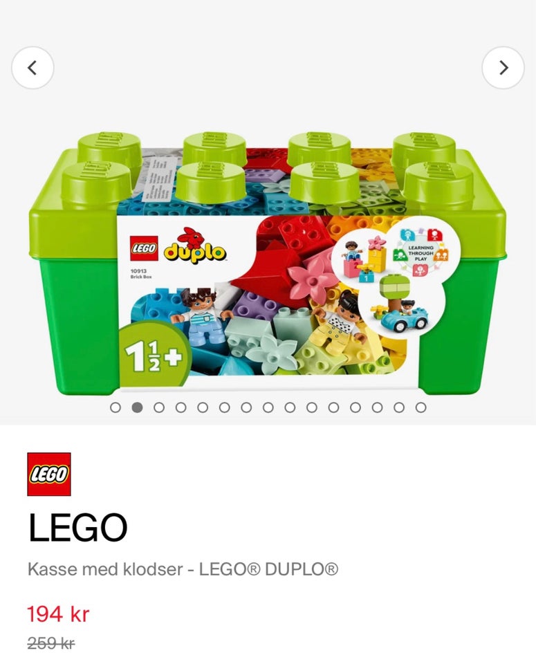 Klodser, Lego duplo , Lego