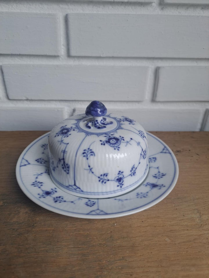 Porcelæn, Musselmalet riflet,