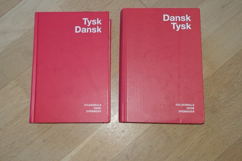 Tysk/Dansk og Dansk/Tysk ordbog,