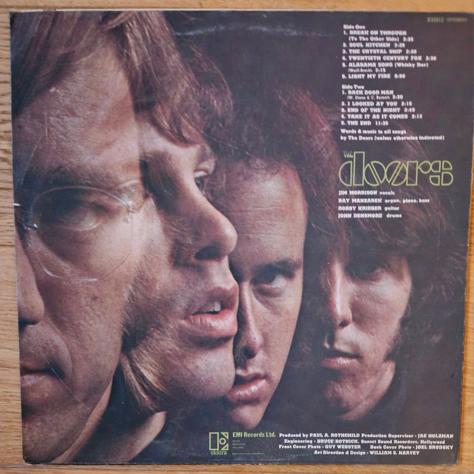 LP, SOLGT The Doors, The Doors