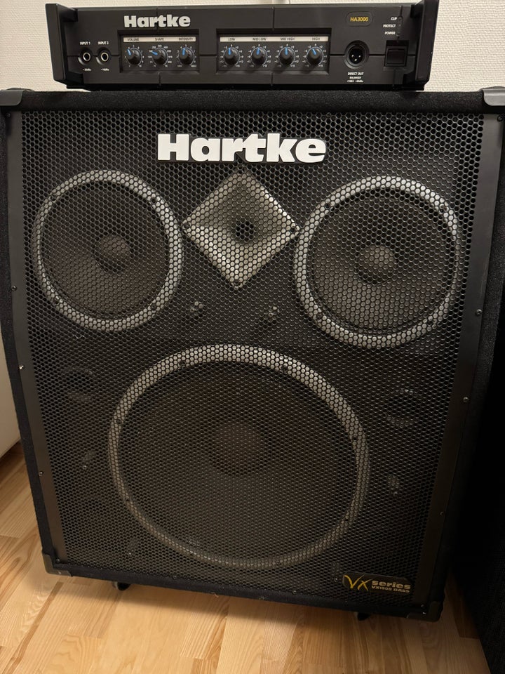 Basanlæg, Hartke HA3000  VX1508,