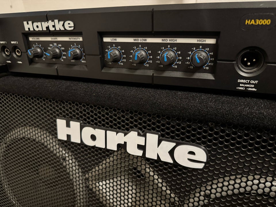 Basanlæg, Hartke HA3000  VX1508,