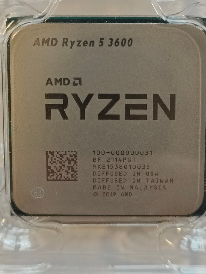 CPU, AMD Ryzen, 5 3600