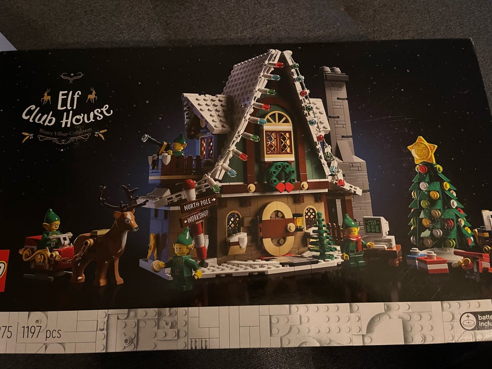 Lego andet Lego jul elf hus