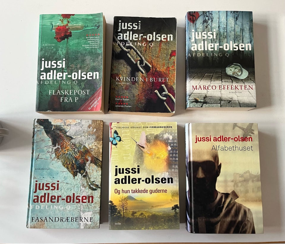 Jussi adler-Olsen - diverse  Jussi